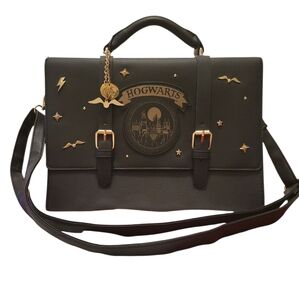 NEW Harry Potter Hogwarts Girls Ladies Messinger Bag Purse Vegan Leather